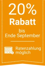 20% Rabatt