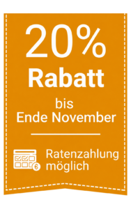 20% Rabatt